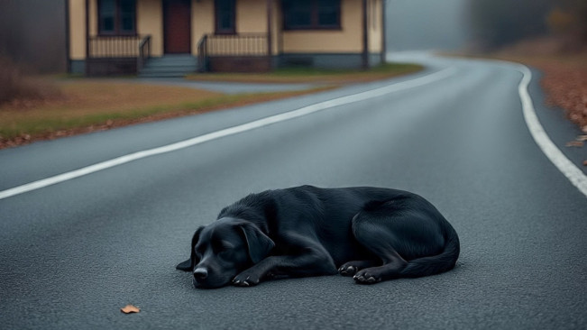 Ilustrasi anjing (Meta AI)